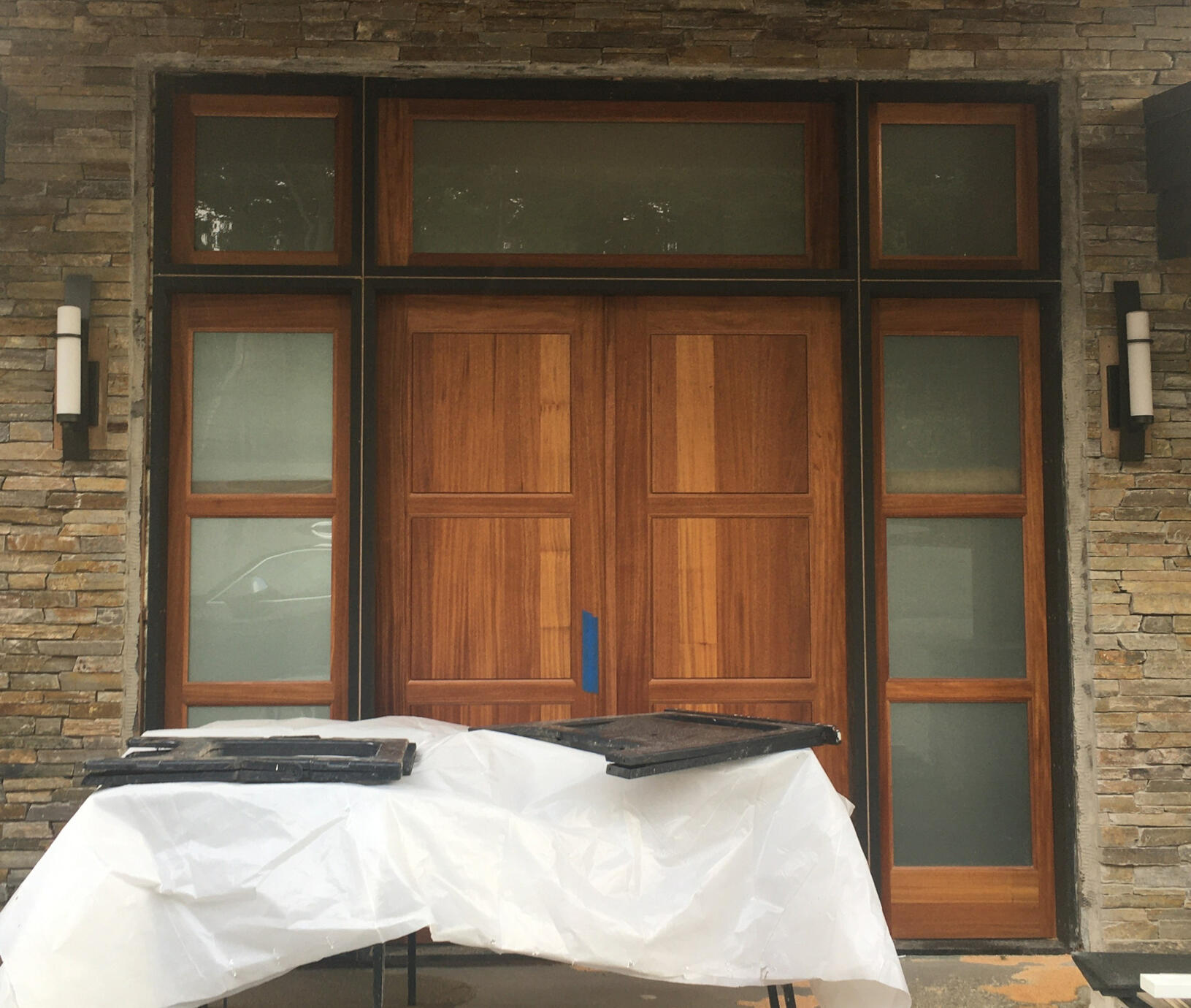 Entry, Transom, and Sidelights